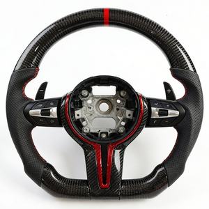 Volante de fibra de carbono completo para <span class=keywords><strong>BMW</strong></span> i4 <span class=keywords><strong>G20</strong></span> F01 F26 F48 F80 E85 <span class=keywords><strong>328i</strong></span> - Product Image 1