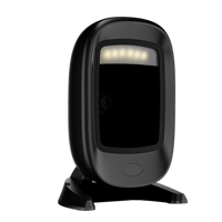 Escáner de Código de Barras de Escritorio Norgee, Nuevo, Manos Libres, 1D 2D Omnidireccional, Detección Automática, Lector de Códigos QR USB, para Punto de Venta y Supermercado