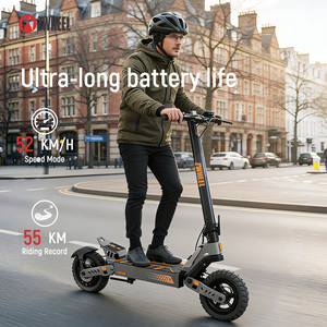 ZWHEEL ZSI1 Electric Scooter – high-strength steel <b>frame</b> + foldable design + 120kg max load, sturdy and portable - Product Image 5