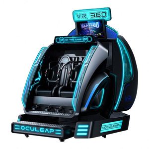 เครื่องเล่นเกมจำลองเครื่องบิน VR แบบหมุนได้ 360 องศาสองที่นั่ง พร้อมระบบสัมผัส ให้ประสบการณ์รถไฟเหาะ - Product Image 5