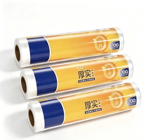 ถุงขยะพลาสติก LDPE เกรดอาหาร แบบม้วน ปิดผนึกด้วยความร้อน พิมพ์ลายสกรีน สีขาว - Product Image 6