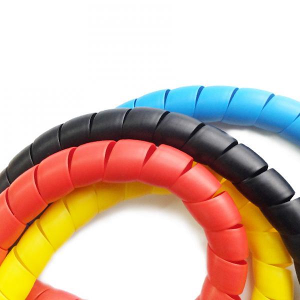 Flexible PP Spiral Wound Hydraulic Hose Protective Sleeve Electric Wire Cover Smooth Protective Guard Cut-to-Size