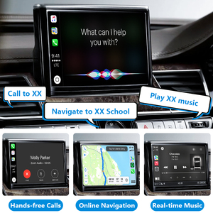 Módulo CarPlay inalámbrico de <span class=keywords><strong>Apple</strong></span>, navegación integrada automática Android y GPS, electrónica automática para Audi A8 A8L, kits de integración automática - Product Image 3