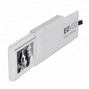 Carte de vœux vidéo miniature avec écran LCD de 2,4 pouces, thème animal/fée/musique/papier croisé, pour le marketing, les cadeaux, les anniversaires, les entreprises - Product Image 2