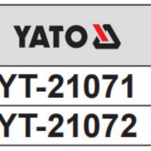 Llave de trinquete Yato de 3/8 pulgadas con mango aislado de doble color, grado industrial YT-21071 - Product Image 2