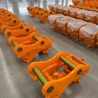 Attache rapide personnalisée pour machines de démolition avec double verrouillage pour excavatrice de 20 tonnes