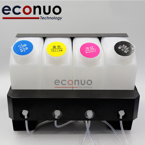 4ขวด + 4ตลับ Eco Solvent CISS Uv ระบบหมึกต่อเนื่องสำหรับ Epson Galaxy ตลับหมึกอิงค์เจ็ท - Product Image 3