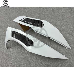 Guardabarros Delantero de Fibra de Carbono Estilo Vorstein de Alta Calidad para Lambo Huracan LP610 LP580 EVO Performante 2014-2018 - Product Image 5