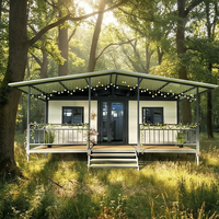 Maison préfabriquée portable, résistante au vent, imperméable, écologique, abri pour les travailleurs de secours, dortoir, espace commercial