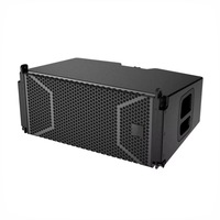 Speaker Line-Array Kayu Profesional Sistem Suara Rigging Panggung Skala Besar Audio Luar Ruangan Berdaya Tinggi Pernikahan Konser