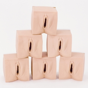 Modèle d'effacement par dilatation cervicale – Mannequin en silicone de l'utérus prénatal avec six étapes différentes de la dilatation cervicale - Product Image 1