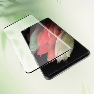 Protector de Pantalla de Vidrio Templado Transparente HD 9H con Borde Curvo 3D Premium, Antirrayaduras, para <span class=keywords><strong>Samsung</strong></span> S23 Ultra - Product Image 1