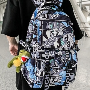 Bolsa <span class=keywords><strong>de</strong></span> <span class=keywords><strong>Anime</strong></span> para hombres y mujeres, mochila <span class=keywords><strong>de</strong></span> grafiti <span class=keywords><strong>de</strong></span> una pieza <span class=keywords><strong>de</strong></span> gran capacidad para niños, estudiantes <span class=keywords><strong>de</strong></span> <span class=keywords><strong>secundaria</strong></span>, estudiantes <span class=keywords><strong>de</strong></span> <span class=keywords><strong>secundaria</strong></span> - Product Image 3