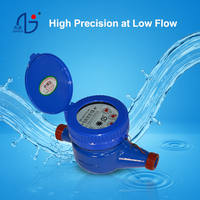 Compteur d'eau mécanique multi-jets DN20, indice de protection IP68, haute précision classe B/C, corps en fonte, certifié ISO4064, OEM pour usage résidentiel