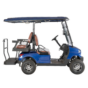 Voiturette de golf électrique durable avec 4 sièges et abri contre la pluie pour les déplacements écologiques - Product Image 6