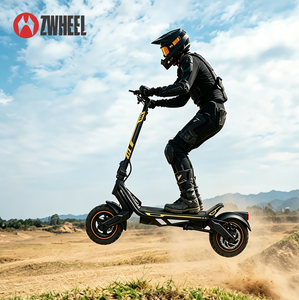 Trottinette électrique pliable portable pour adulte, moteur 800W, 45 km/h, étanche, suspension intégrale, vélo de banlieue - Product Image 3