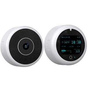 Cámara de Seguridad Inteligente para Ventana con IA Todo en Uno, Pantalla LCD de Estado de 2.4'', Estación Meteorológica en Tiempo Real, Cámara IP WiFi con Visualización de la Hora - Product Image 6