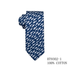 <span class=keywords><strong>Cravate</strong></span> Homme en Coton Motif Floral Denim <span class=keywords><strong>Fleur</strong></span> Pivoine Rose et <span class=keywords><strong>Cravate</strong></span> Bleue Vente en Gros - Product Image 2
