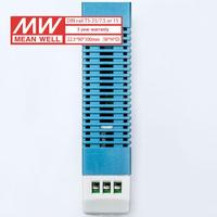 Alimentation électrique sur rail DIN 10W Mean Well MDR-10-15, sortie CC simple 15V 0,67A, 85-264VAC, automatisation à haute efficacité