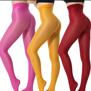 Collants extensibles brillants <span class=keywords><strong>grande</strong></span> <span class=keywords><strong>taille</strong></span> hiver-été sexy respirants écologiques pour la danse et le fitness pour femme - Product Image 2