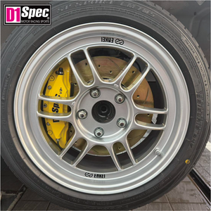 Rotor Ranurado Amarillo de 302mm de Ajuste Preciso para Ruedas OEM de Fábrica, Compatible con Kit de Frenos de 4 Pistones Honda - Product Image 4