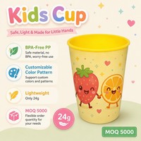 Gobelets en plastique réutilisables écologiques 3D lenticulaires de 200 ml sans BPA avec effet visuel unique et logo personnalisé