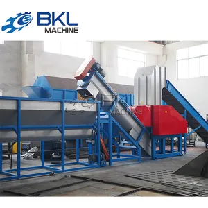 Kg/giờ BKL 500 Máy Giặt Tái Chế Ống Tưới Nhỏ Giọt Bằng Nhựa PE Có Máy Nghiền Máy Giặt Máy Sấy Ly Tâm