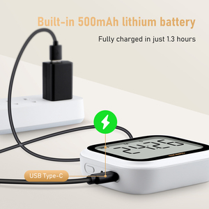 INKBIRD-Temporizador de cocina con alarma regresiva, temporizador de estudio con termómetro para alimentos - Product Image 6