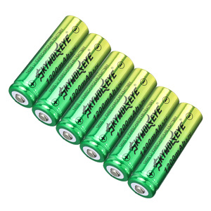 Skywolfeye 14500 Lithium Ion <b>Battery</b> 1200mAh <b>3.7V</b> Rechargeable For Flashlight - Product Image 3