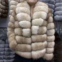 Vente en gros de manteaux en fourrure de renard véritable pour femmes, veste en fourrure de renard véritable luxueuse et moelleuse, hiver, taille plus, du S au 5XL, manteau en fourrure pour femmes