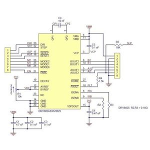 DRV8825 Stepper Motor Driver <strong>Module</strong> With Heat Sink 3D Printer Parts For Ramps 1.4 StepStick A4988 ICs On Board - Product Image 5