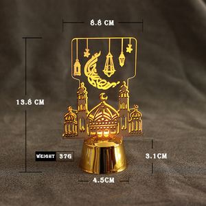 Nueva Lámpara LED de Noche con Diseño de Eid Mubarak, Eid Al Fitr, con Luz Nocturna Acrílica Luminosa, Decoración LED Acrílica con Forma de Luna de Ramadán - Product Image 5