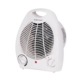 Factory Price Portable 2 Heating Settings Space Fan Heater with Indicator Light