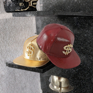 Casquette de baseball personnalisée à 5 panneaux en sergé de polyester, style vintage, casquette trucker à 5 panneaux, casquettes de baseball brodées de haute qualité - Product Image 3