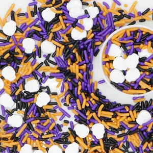 All Hallows' Day edible cake sprinkles cake topping decoration candy sprinkles