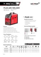 LETSWELD Nueva Máquina de Soldar Inverter MMA con Pantalla LED, Protección IP21S, 10KVA, 2 Pantallas, 220-440V, 1 Año de Garantía