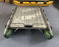 Bateau pneumatique catamaran en PVC pour la pêche au leurre, en vente chaude