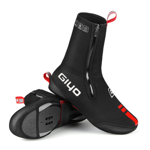 Couvre-chaussures de vélo imperméables coupe-vent chauds couvre-chaussures de vélo de route <span class=keywords><strong>VTT</strong></span> couvre-chaussures d'hiver protecteur - Product Image 1