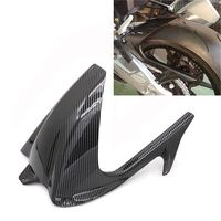 Couvercle de garde-boue de garde-boue de roue arrière noir carbone pour BMW S1000RR S1000R 2009 - 2019