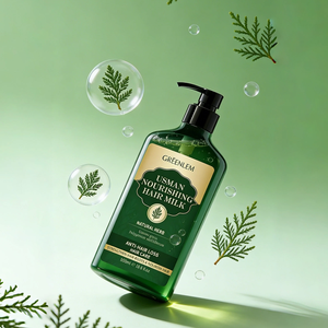 Leche Nutritiva para el Cuidado del Cabello Usman Personalizada - Tratamiento para el Crecimiento y Reparación del Cabello - Fórmula 100% Natural y Orgánica - Product Image 3