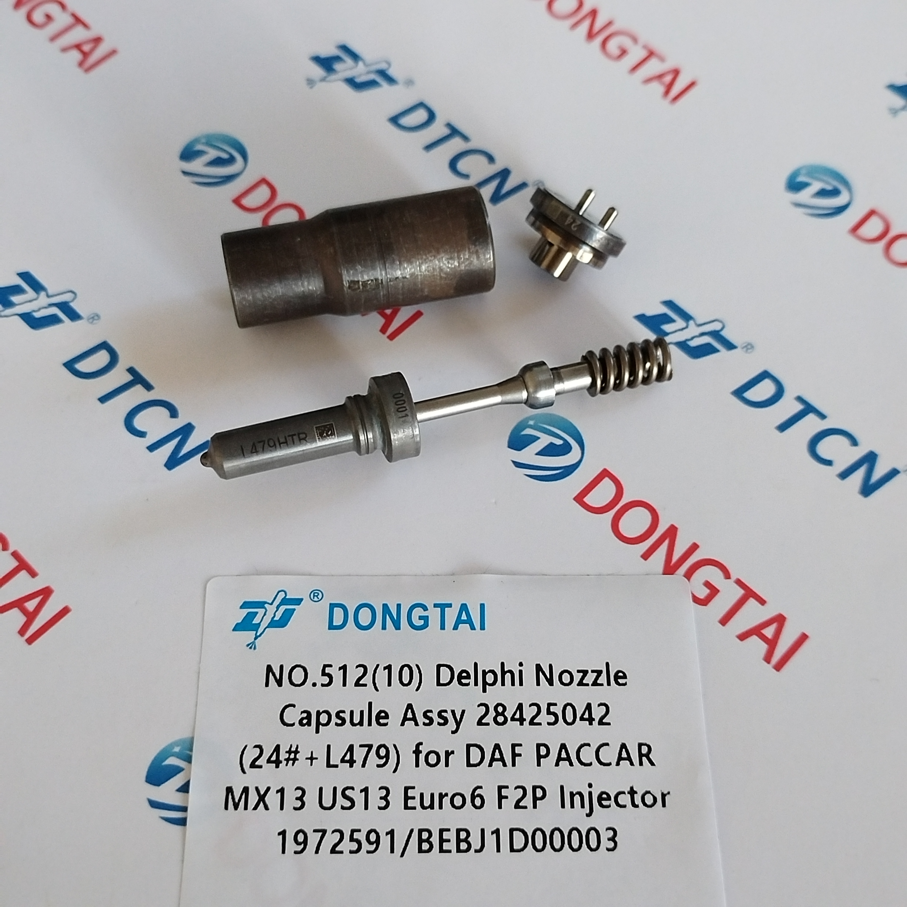 DAF PACCAR MX13 Euro6 Fuel Injector - 1972591 BEBJ1D00003