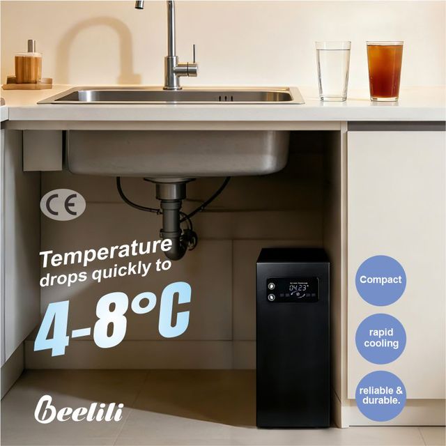 Small size Energy Efficient Fast Cooling Under Sink Cold Water Dispenser for Kitchen Office hotel Cold undersink water chiller