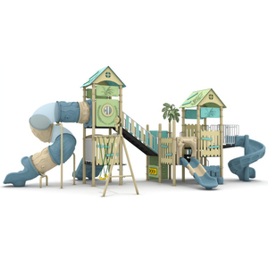 Design personalizzato per la vendita di grandi campi da gioco per bambini all'aperto, tra cui attrezzature da gioco come reti da arrampicata, altalene, altalene - Product Image 3