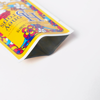 Sachet plastique laminé à trois soudures OEM pour l'emballage de fruits secs, de noix et de snacks