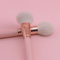 Échantillon gratuit Logo privé personnalisé Poils de chèvre naturels doux Outils de beauté de haute qualité Ensemble de pinceaux de maquillage professionnel de 14 pièces