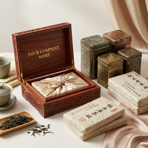 <span class=keywords><strong>Yunnan</strong></span> Organic Pu'er Tea Golden Square Shu <span class=keywords><strong>Tuocha</strong></span> Brick <span class=keywords><strong>Thé</strong></span> foncé amincissant de Chine <span class=keywords><strong>Thé</strong></span> de spécialité en sac - Product Image 5
