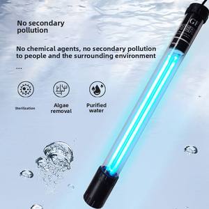 <span class=keywords><strong>Lampe</strong></span> <span class=keywords><strong>UV</strong></span> ultraviolette pour <span class=keywords><strong>aquarium</strong></span> pour la stérilisation et la purification de l'eau. <span class=keywords><strong>Lampe</strong></span> de plongée pour éliminer les algues et la stérilisation - Product Image 6