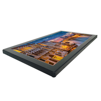 Monitor Táctil Capacitivo de Marco Abierto Resistente al Agua con Carcasa Metálica Industrial de 21.5 Pulgadas FHD 1920x1080, Entradas HD-MI/VGA/USB, 3 Años de Garantía