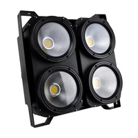 Projecteur de lumière de scène à LED COB RGB 4 yeux, contrôlé à distance par DMX, pour concerts, DJ et spectacles en direct