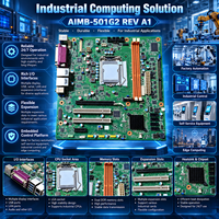 Untuk Advantech AIMB 501G2 Rev A1 Micro ATX Industrial Motherboard LGA1155 H61 Chipset IPC Mainboard Asli Ditarik